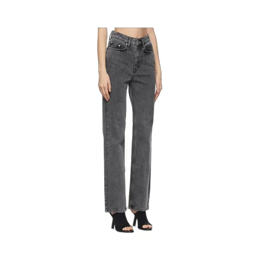 Logo Straight Jeans