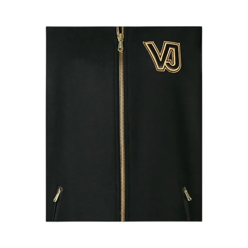 Black Logo Casual Jacket