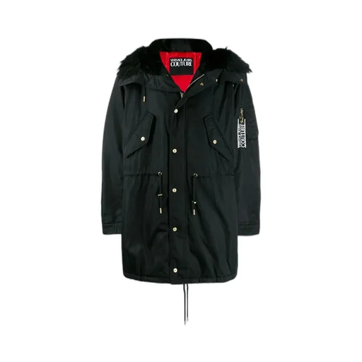 Black Oversized Hooded Casual Jacket