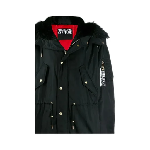 Black Oversized Hooded Casual Jacket