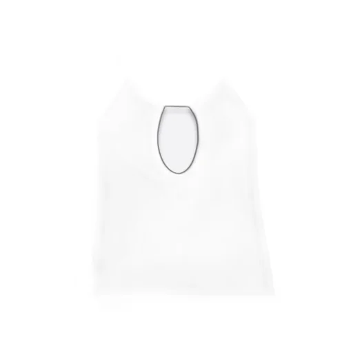 Saint Laurent Crepe Short Backless Dress