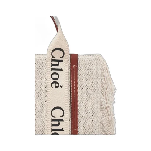 Chloé Woody Fringed Tote Bag