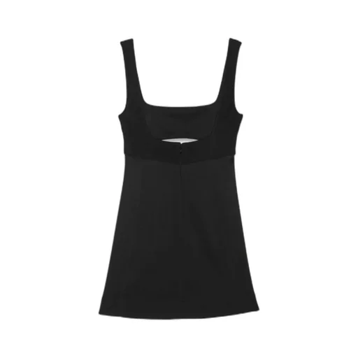 Saint Laurent Cut-Out Mini Dress