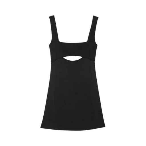 Saint Laurent Cut-Out Mini Dress