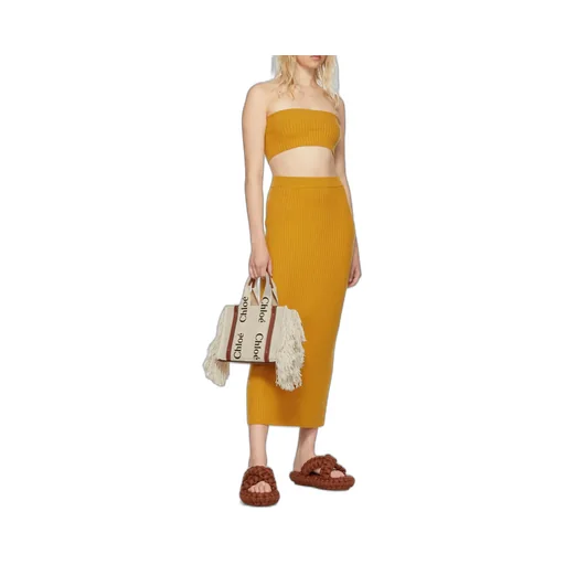 Chloé Woody Fringed Tote Bag