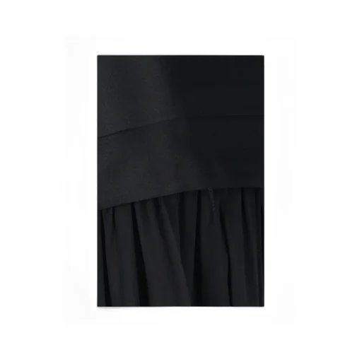 Sleeveless Dress In Crepe Muslin