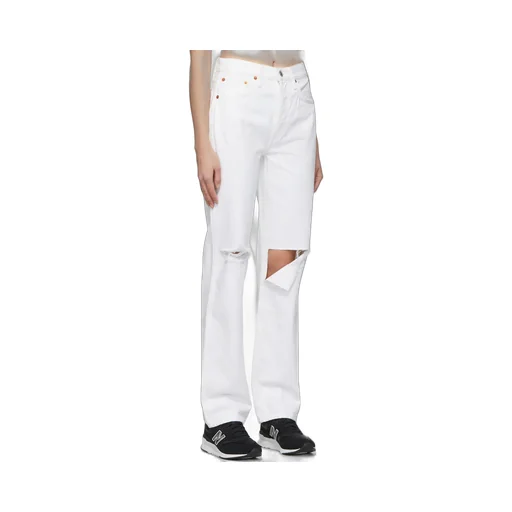 Make Old Jeans With A High Waist