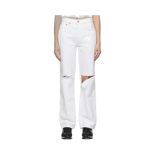 Make Old Jeans With A High Waist