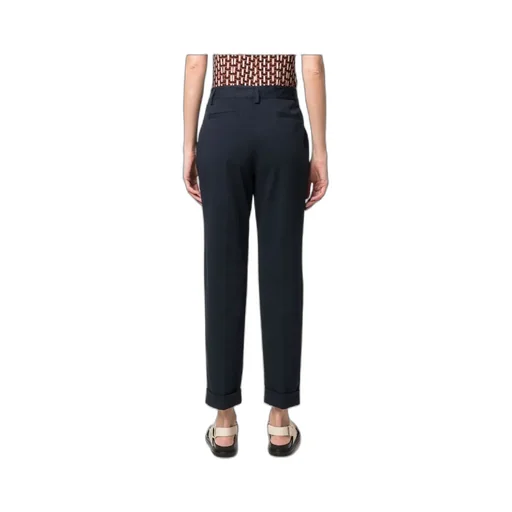High-Waisted Tailored Trousers
