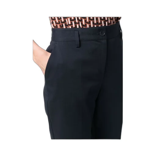 High-Waisted Tailored Trousers