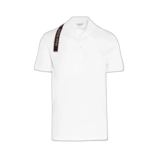 Alexander Mcqueen Logo Band Polo Shirt