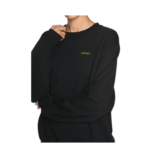Blurred Arrow Reg Crewneck Black Multico