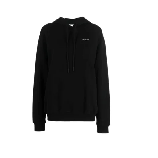 Arrows-Print Drawstring Hoodie