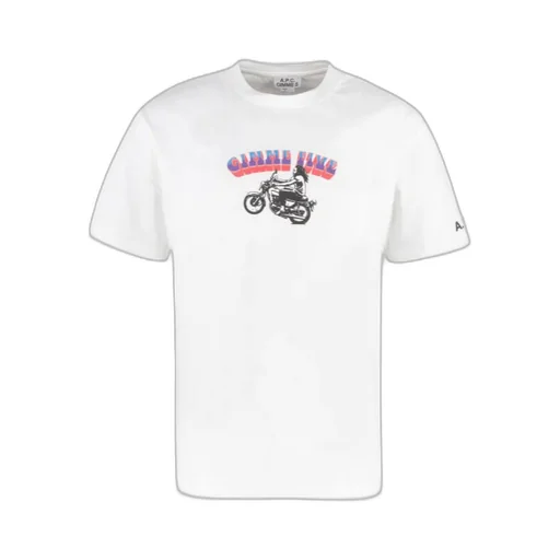 A.P.C. Graphic Print Crewneck T-Shirt