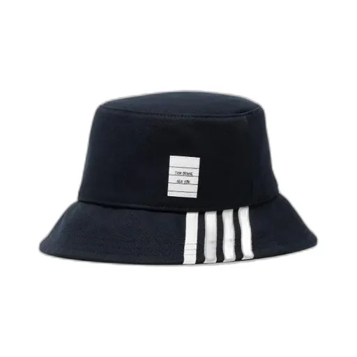 4-Bar Cotton Bucket Hat