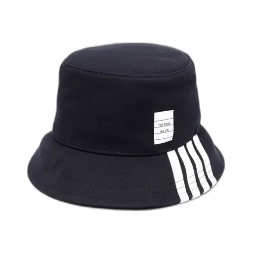4-Bar Cotton Bucket Hat