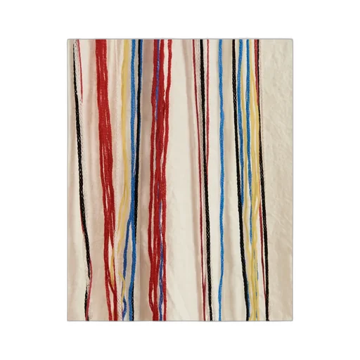 Fringed Linen Dress