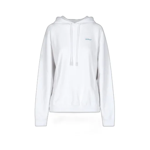 Off-White Arrow Printed Drawstring Hoodie