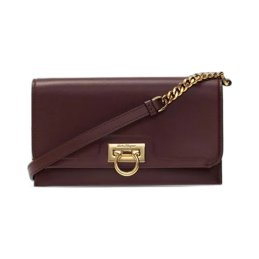 Gancini Logo Chain Bag