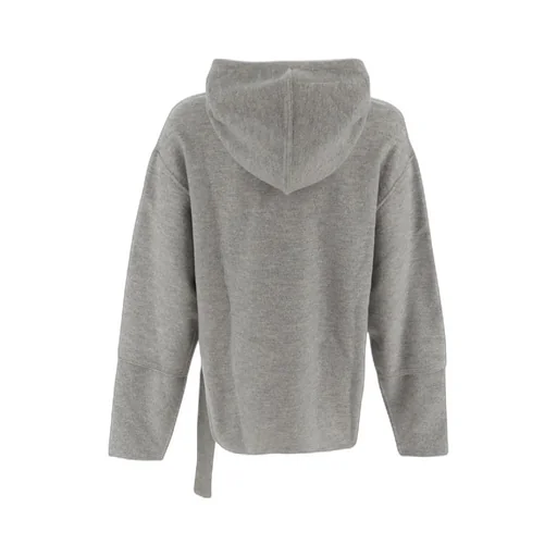 Off-White Logo Patch Drawstring Hoodie