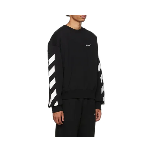 Diagonal Helvetica Oversized Sweatshirt