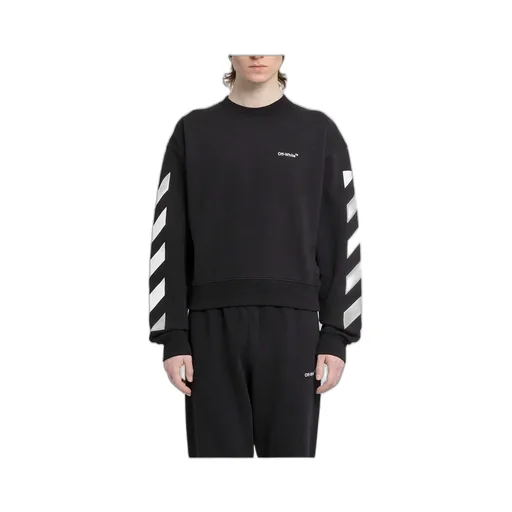 Diagonal Helvetica Oversized Sweatshirt