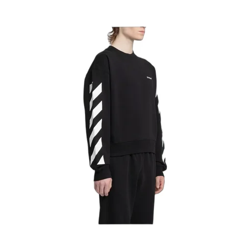 Diagonal Helvetica Oversized Sweatshirt