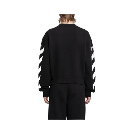 Diagonal Helvetica Oversized Sweatshirt