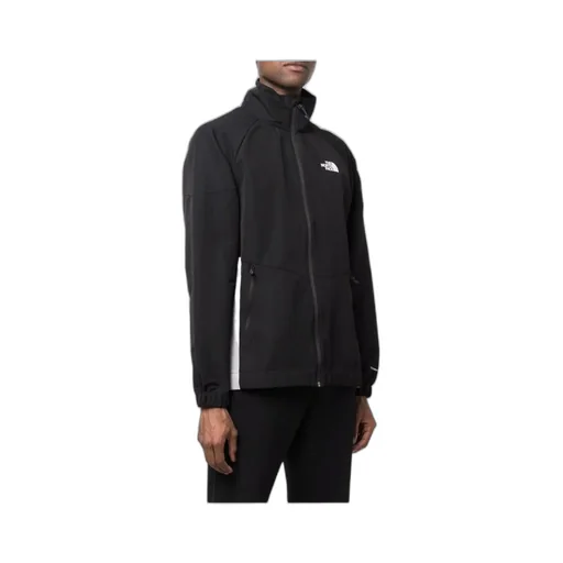 Black Logo Sports Jacket