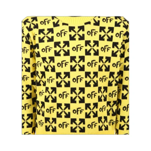 Monogram-Intarsia Cotton Jumper