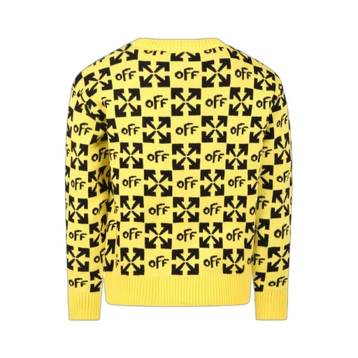 Monogram-Intarsia Cotton Jumper