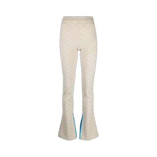 Monogram Ankle-Slit Trousers