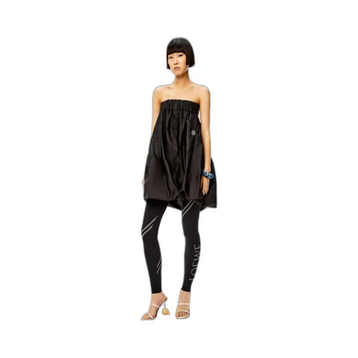 Bustier Mini Dress In Silk