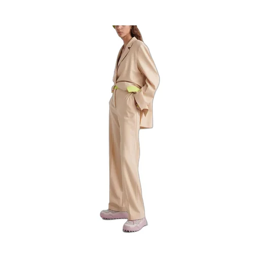 Off-White Straight Leg Tailored Trousers