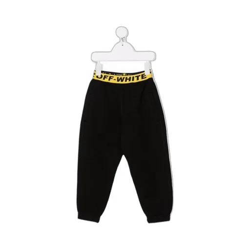 Off-White Kids Industrial Logo Waistband Sweatpants
