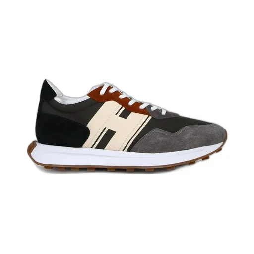Hogan Logo Detailed Lace-Up Sneakers