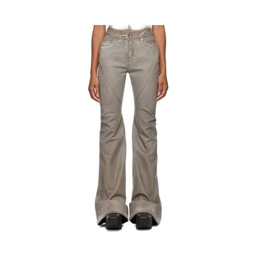 Rick Owens Drkshdw Bias Mid-Rise Jeans