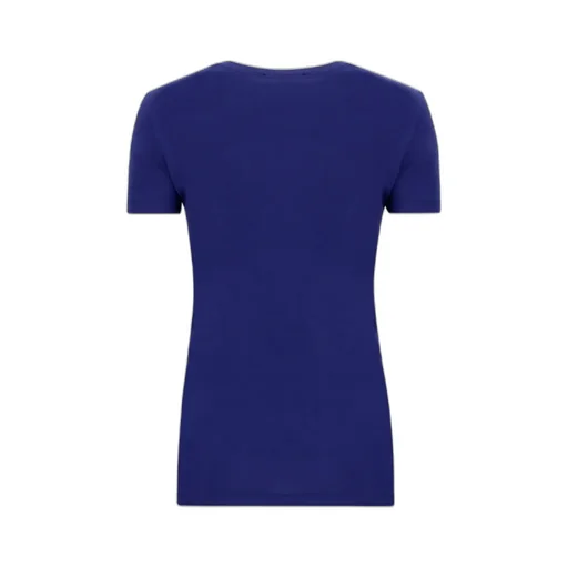 Logo-Print Glittered T-Shirt