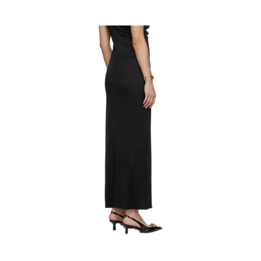 Versace Chain-Link Detailed Maxi Dress