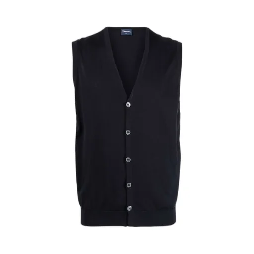 Sleeveless V-Neck Vest