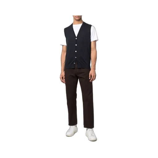Sleeveless V-Neck Vest