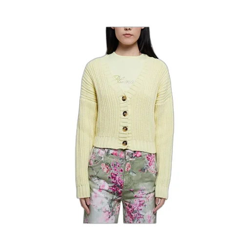 Long-Sleeved Knitted Cardigan