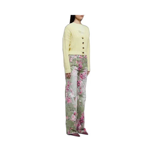Long-Sleeved Knitted Cardigan