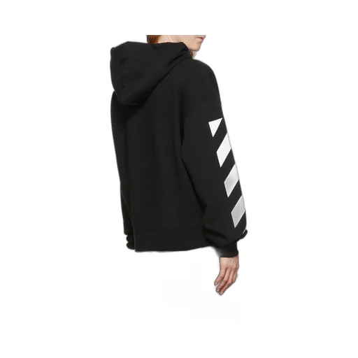 Off-White Diag Printed Drawstring Hoodie