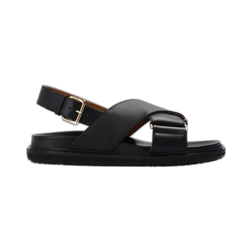 Cross-Lace Sandals