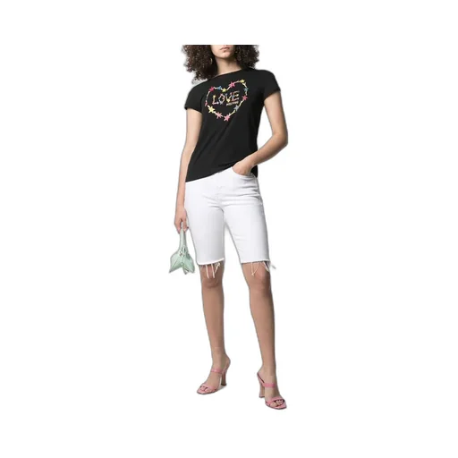 T-Shirt With Round Neck And Short Sleeves