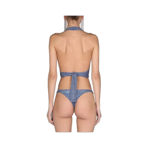 Logo-Print Bikini Bottoms