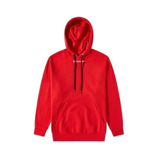 Palm Angels Logo Printed Hoodie