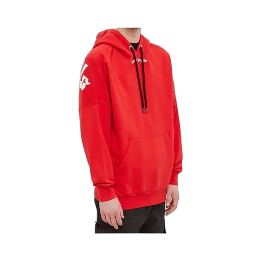 Palm Angels Logo Printed Hoodie