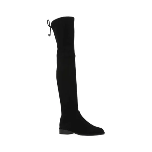 Suede Knee-Length Boots
